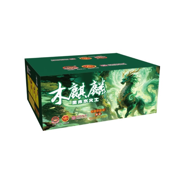 10寸138发盆花 B2 -  木麒麟 | 10'138 SHOOT CAKE B2- WOOD KIRIN