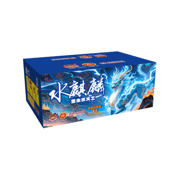10寸138发盆花 B3 -  水麒麟 | 10'138 SHOOT CAKE B3- AQUA KIRIN
