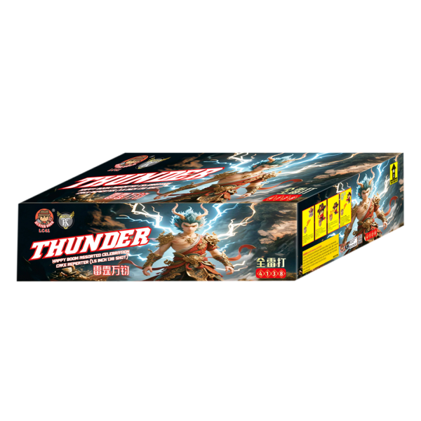 4寸138发盆花 - 全雷打 | 4'138 SHOOT CAKE （ONLY THUNDER KING)